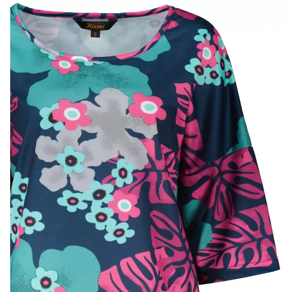  Ženski sweatshirt KIXMI ORCHID TAMNO PLAVA 