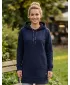 Ženski sweatshirt SAM 73 ENNA WM 768 TAMNOPLAVA