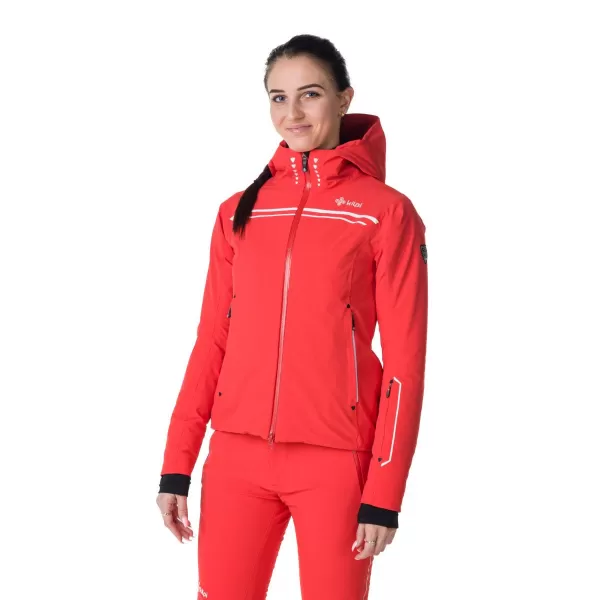  Ženska skijaška jakna KILPI CORTINI-W SL0105KI CRVENA 