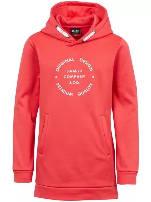 Dječji sweatshirt SAM 73 SABINA KM 514 JARKO RUŽIČASTA