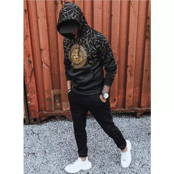  Muška dukserica DSTREET BX5313 CRNI 