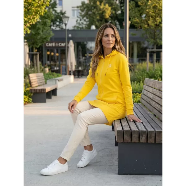  Ženski sweatshirt ALTISPORT CORVA LSWX344 ŽUTA BOJA 