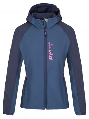 Ženska softshell jakna KILPI BALANS-W SL0121KI TAMNOPLAVA