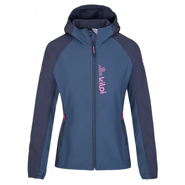  Ženska softshell jakna KILPI BALANS-W SL0121KI TAMNOPLAVA 