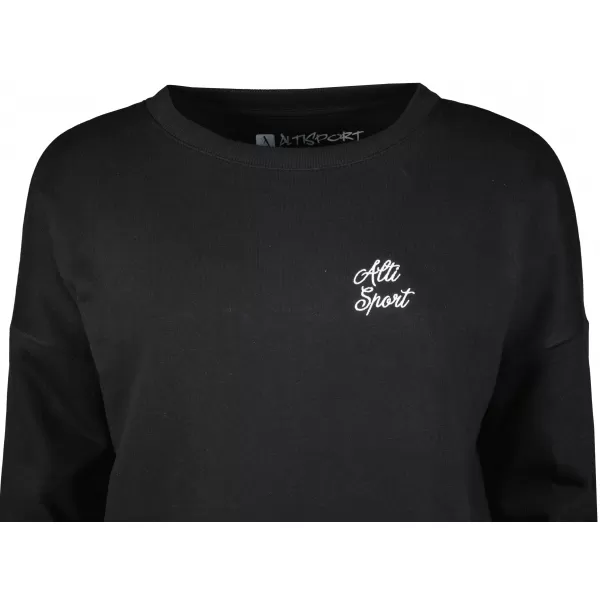  Ženski sweatshirt ALTISPORT CYGNA LSWX343 CRNO 