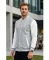 Muški sweatshirt ALTISPORT BYB/ALM002BB004 SVIJETLO SIVI ODSJAJI