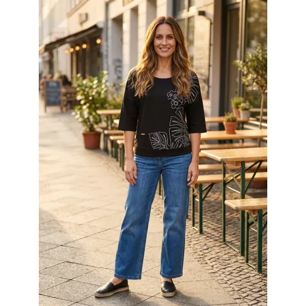  Ženski sweatshirt KIXMI ORCHID CRNO 