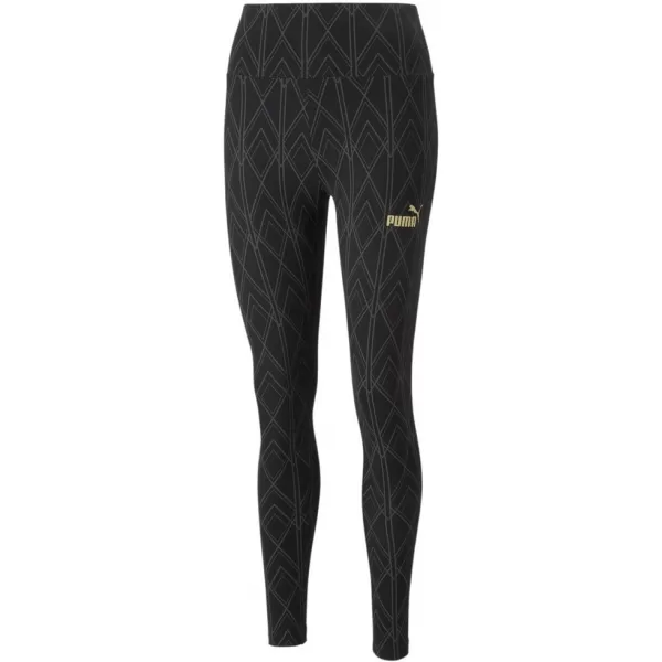  Ženske tajice PUMA POWER DECO GLAM TIGHTS 671759-01 CRNA 