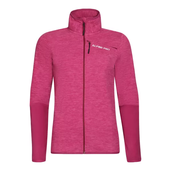  Ženska majica ALPINE PRO ORFHANA LSWY387 LJUBIČASTA BOJA 
