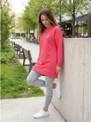 Ženski sweatshirt ALTISPORT CYGNA LSWX343 RUŽIČASTA