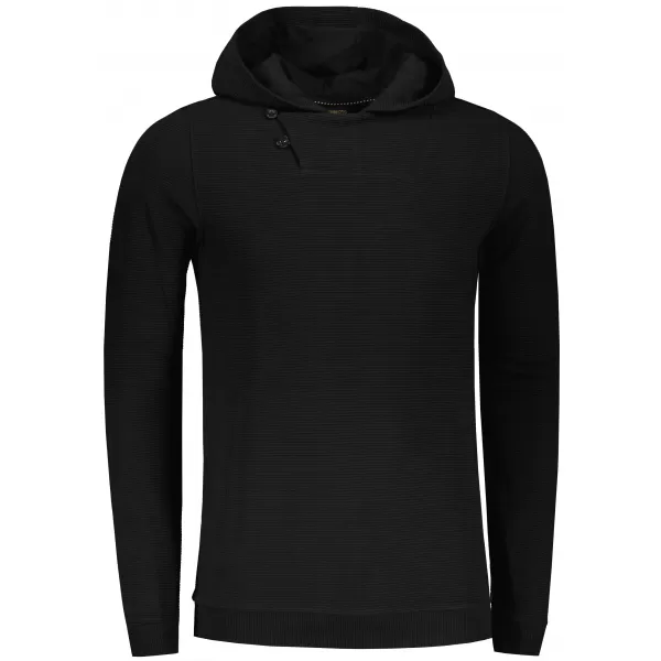  Muški sweatshirt KIXMI ORICK CRNO 