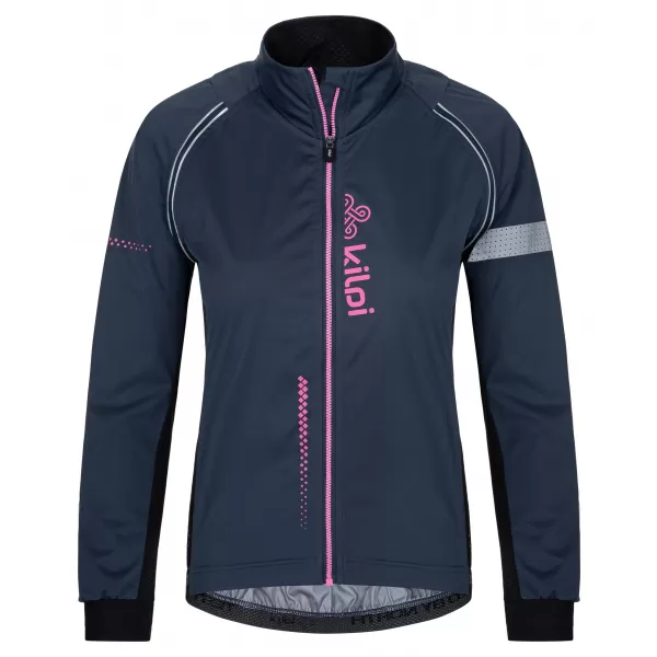  Ženska softshell jakna KILPI ZAIN-W SL0122KI TAMNOPLAVA 