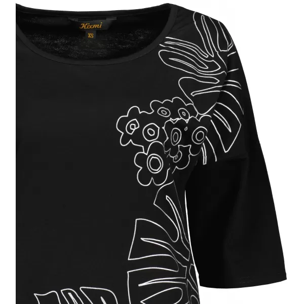  Ženski sweatshirt KIXMI ORCHID CRNO 