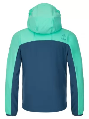 Softshell jakna za djevojčice KILPI RAVIA-JG SJ0155KI TIRKIZ