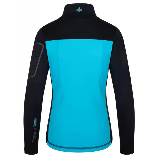  Ženska funkcionalna majica KILPI TEAM FLEECE-W SL0201KI SVIJETLOPLAVA 