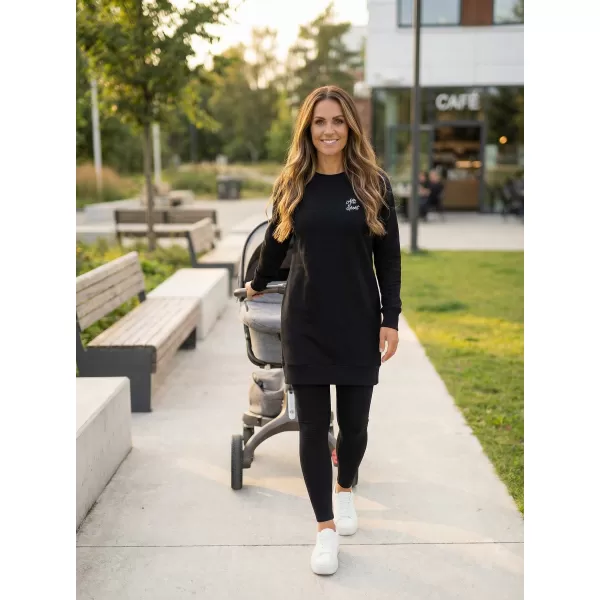  Ženski sweatshirt ALTISPORT CYGNA LSWX343 CRNO 