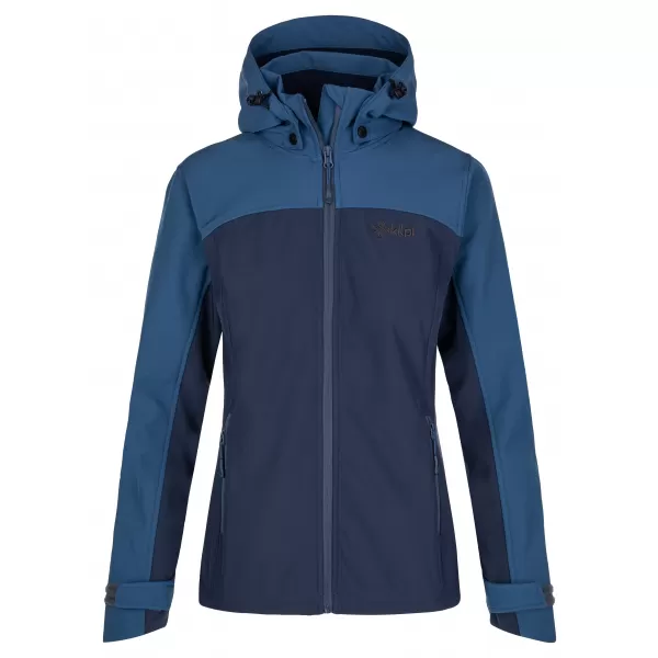  Ženska softshell jakna KILPI RAVIA-W SL0124KI TAMNOPLAVA 