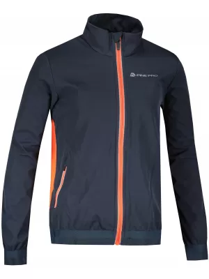 Dječja softshell jakna ALPINE PRO TYCHO KJCY251 TAMNOPLAVA/CRNA