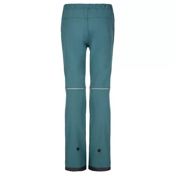  Dječje softshell hlače KILPI RIZO-J SJ0405KI TAMNO ZELENA 