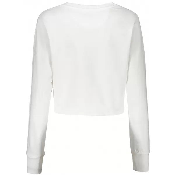  Ženski skraćeni top sweatshirt ALTISPORT BYB/ALW056BY131 BIJELA 