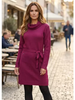 Haljina KIXMI OLIVIA TAMNOCRVENA