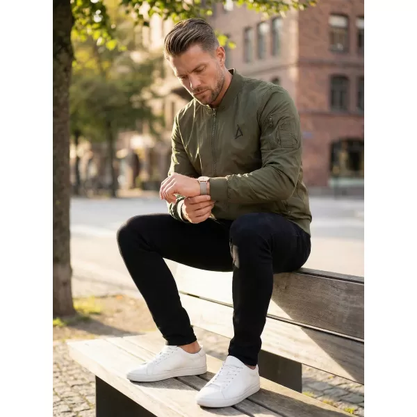 Muška bomber jakna ALTISPORT BYB/ALM002BY045 KAKI 