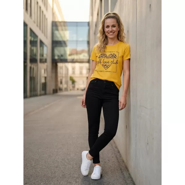  Ženska majica kratkih rukava SAM 73 INATHI WT 877 GORUŠICA ŽUTA 