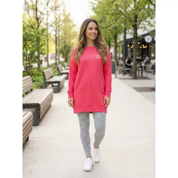  Ženski sweatshirt ALTISPORT CYGNA LSWX343 RUŽIČASTA 