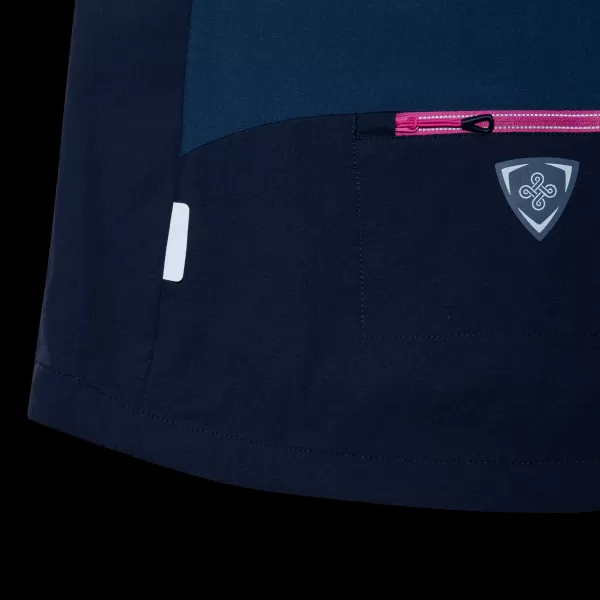  Ženska softshell jakna KILPI BALANS-W SL0121KI TAMNOPLAVA 