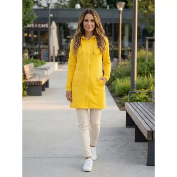  Ženski sweatshirt ALTISPORT CORVA LSWX344 ŽUTA BOJA 