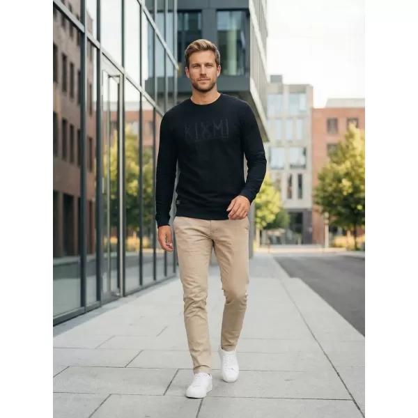  Muški sweatshirt KIXMI ODEN CRNO 