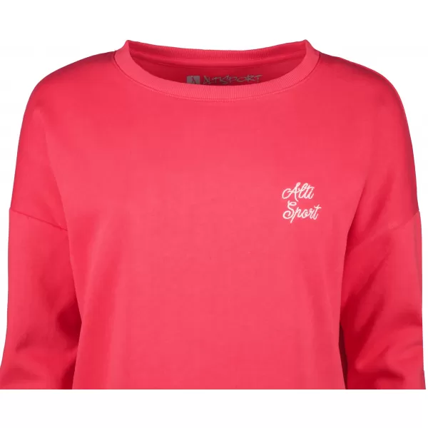  Ženski sweatshirt ALTISPORT CYGNA LSWX343 RUŽIČASTA 