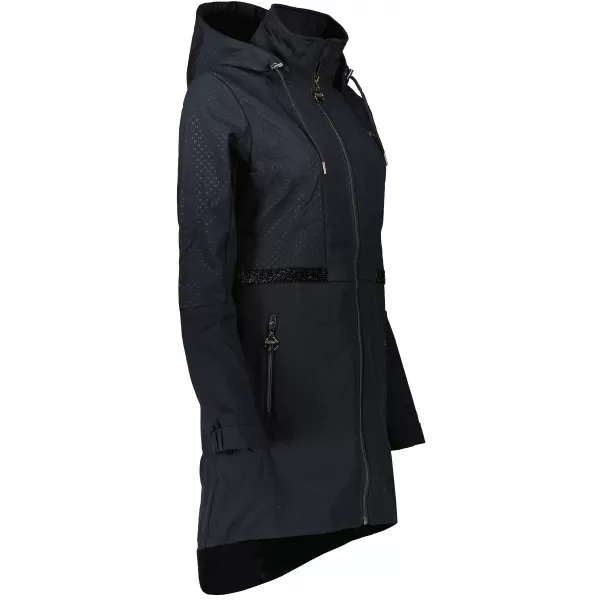  Ženski softshell kaput KIXMI ORLENA CRNO 