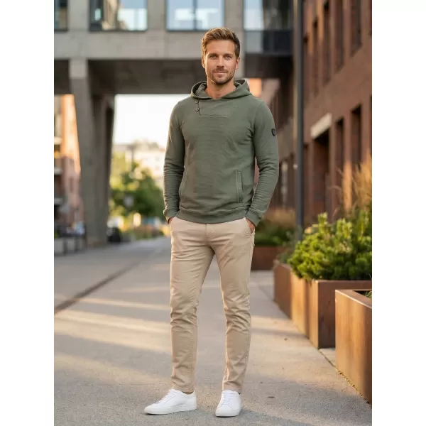  Muški sweatshirt KIXMI ORICK ZELENA 