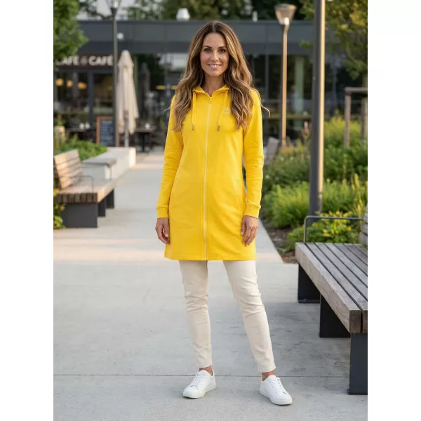  Ženski sweatshirt ALTISPORT CORVA LSWX344 ŽUTA BOJA 