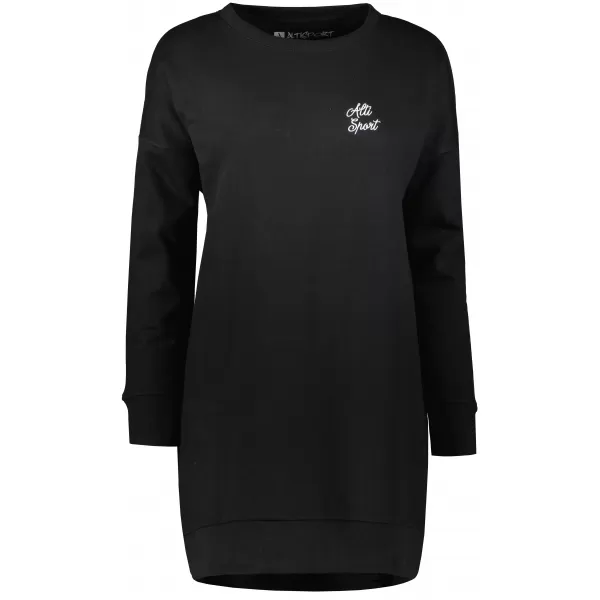 Ženski sweatshirt ALTISPORT CYGNA LSWX343 CRNO 