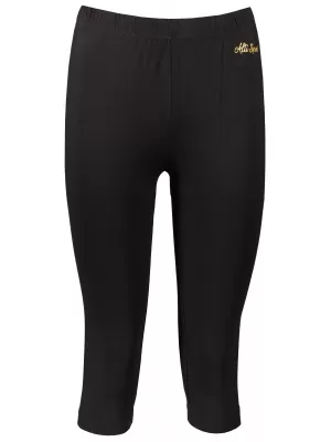 Ženske 3/4 tajice ALTISPORT OWECA LPAX576 CRNO