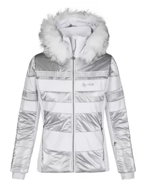 Ženska skijaška jakna KILPI DALILA-W SL0133KI BIJELA