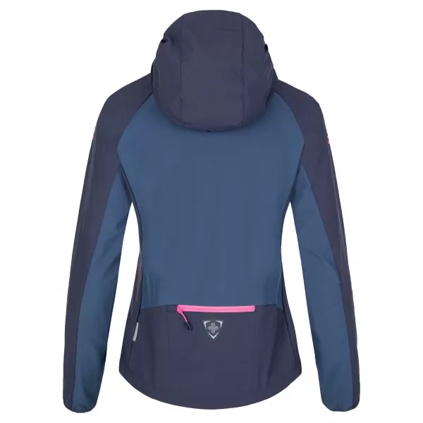  Ženska softshell jakna KILPI BALANS-W SL0121KI TAMNOPLAVA 