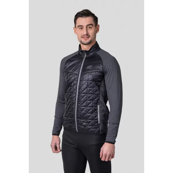  Muški sweatshirt HANNAH ENRYX ANTRACIT/TAMNO SIVA MEL 