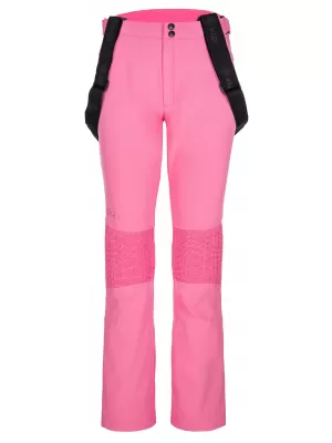Ženske softshell hlače KILPI DIONE-W SL0408KI RUŽIČASTA