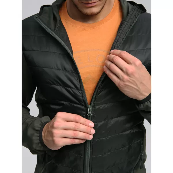  Muški sweatshirt LOAP MARKOSS OLM2226 ZELENA 