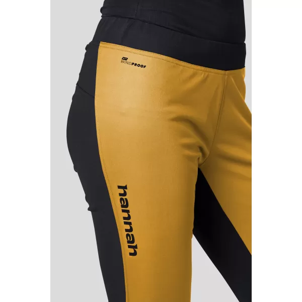  Ženske hlače HANNAH ALISON PANTS ZLATNOŽUTA/ANTRACIT 