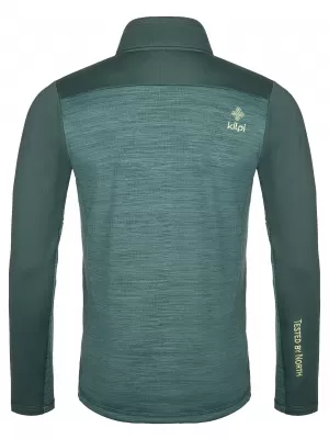 Muški sweatshirt KILPI ERIN-M SM0207KI TAMNO ZELENA