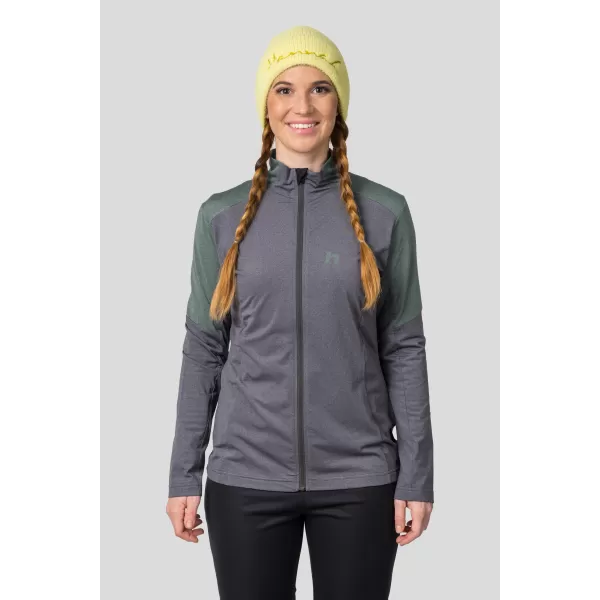  Ženski sweatshirt HANNAH NEMEA ASPHALT MEL/CHINOIS MEL 