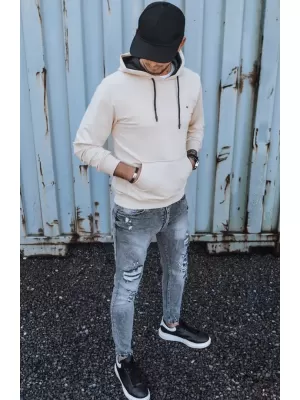 Muška dukserica DSTREET BX5390 BEŽ