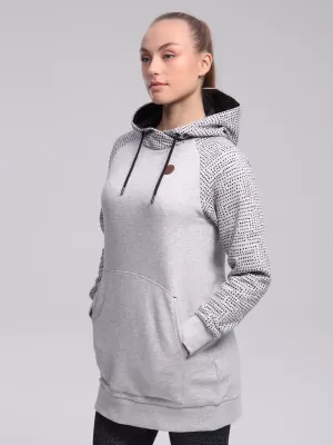 Ženski sweatshirt LOAP EBILITA CLW22149 SIVA