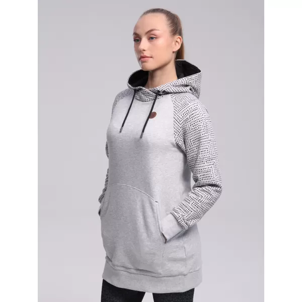  Ženski sweatshirt LOAP EBILITA CLW22149 SIVA 