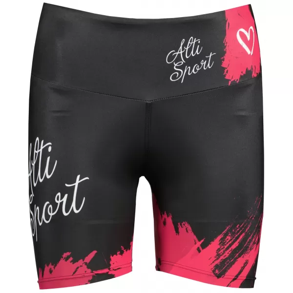  Ženske kratke premium tajice ALTISPORT SWE/ALW01bS03 CRVENA 