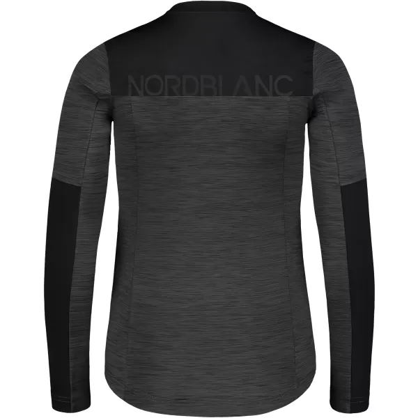  Ženska funkcionalna majica NORDBLANC VIVACIOUS NBSFL7648 SIVI MELANGE 